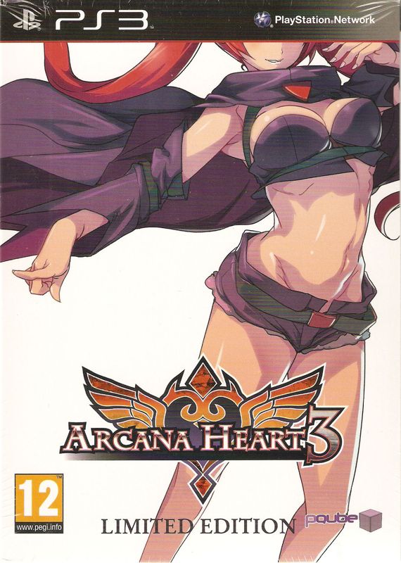 Arcana Heart 3: Love Max box art for Playstation 3